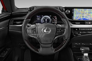 2021 Lexus ES 300h 4 Door Sedan Steering wheel