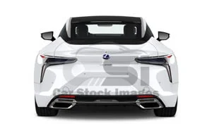 2021 Lexus LC500h 2 Door Coupe Rear view