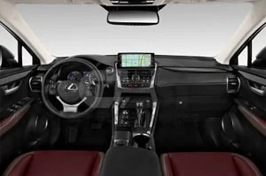 2021 Lexus NX300H 4 Door Sedan Dash board