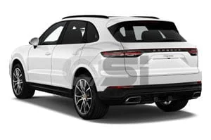 2021 Porsche Cayenne 4 Door SUV Angular rear