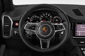 2021 Porsche Cayenne 4 Door SUV Steering wheel