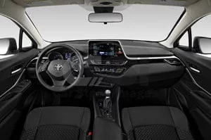 2021 Toyota CHR 4 Door SUV Dash board