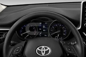 2021 Toyota CHR 4 Door SUV Instrument cluster