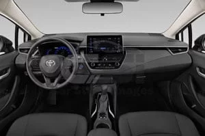 2021 Toyota Corolla Hybrid 4 Door Sedan Dashboard