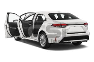 2021 Toyota Corolla XLE 4 Door Sedan Doors