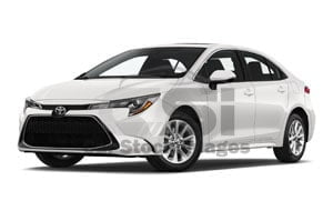 2021 Toyota Corolla XLE 4 Door Sedan Lowaggressive