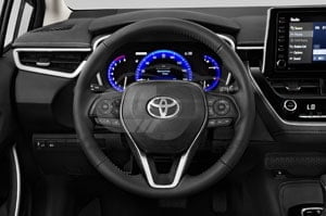 2021 Toyota Corolla XLE 4 Door Sedan Steeringwheel