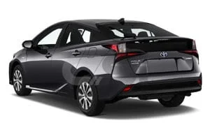 2021 Toyota Prius LE AWD Hybrid 4 Door Hatchback Angularrear