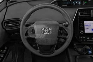 2021 Toyota Prius LE AWD Hybrid 4 Door Hatchback Steeringwheel