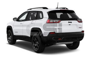 2021 jeep Cheroke Trailhawk 4 Door SUV Angular rear