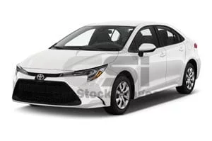 2021 Toyota Corolla LE 4 Door Sedan Angularfront