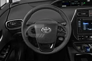 2021 Toyota Prius XLE Hybrid 4 Door  Hatchback Steeringwheel