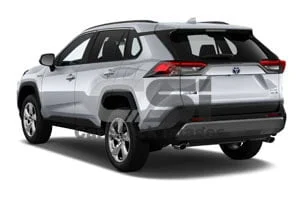 2021Toyota RAV4 Hybrid Limited 4 Door SUV Angularrear