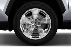2021Toyota RAV4 Hybrid Limited 4 Door SUV Wheelcap