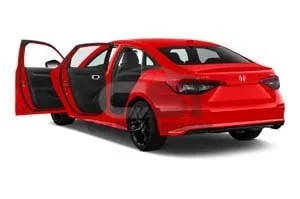 2024 Honda Civic Sedan Sport 4 Door Sedan Doors