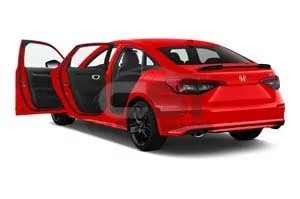 2024 Honda Civic Si 4 Door Sedan Doors