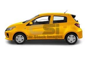 2024 Mitsubishi Mirage ES CVT 5 Door Hatchback Sideview