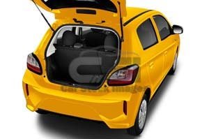 2024 Mitsubishi Mirage ES CVT 5 Door Hatchback Trunk