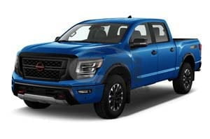 2024 Nissan Titan Crew cab PRO-4X 4 Door Pick-up Angularfront