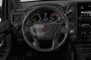2024 Nissan Titan Crew cab PRO-4X 4 Door Pick-up Steeringwheel