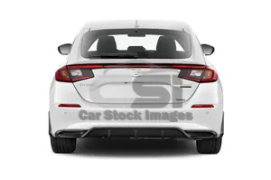 2025 Honda Civic Hybrid Sport Touring 5 Door Hatchback Rearview