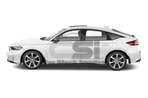 2025 Honda Civic Hybrid Sport Touring 5 Door Hatchback Sideview